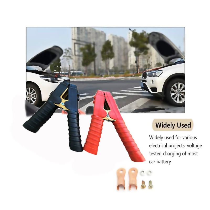 Generic Heavy Duty Battery Clamps (1500 AMP 2 Pair Black