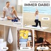 Wowtowelz Microfibre Towel (White, 180 x 110 cm)