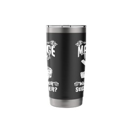 Relaxation Massage Therapy I'm A Massage Therapist Stainless Steel Insulated Tumbler