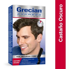 Grecian Tinte Grecian Express Castaño Oscuro 3 Pack