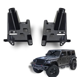 Fancemot Tail Light Bracket Rear Taillight Holder Compatible with Jeep Wrangler JL 2018-2019, Tail Lamp Holder Plastic Tail Light Mounts Kits