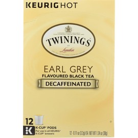 Twining's North America Inc. K-Cups, Earl Grey, Decaf, 12-Count (Pack of 3)