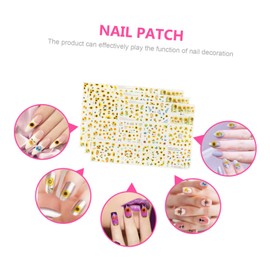 LALAFINA 3sheets Sunflower Nail Art Stickers of Beautiful DIY Decals for Nail Decoration for Parties and Daily Wear Charming Designs for Women and Girls