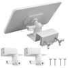Anbte 2PCS Universal Solar Panel Gutter Mount, Aluminum Gutter Mount