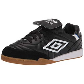Umbro Speciali Pro 98 Indoor Soccer Shoe, Black, 8