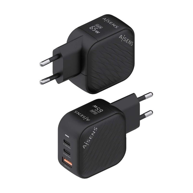 AISENS GaN 65W 2 x USB C PD3 0 QC4