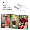 Abaodam 2pcs Soccer Corner Flag Stable Spike Ground Stake Football