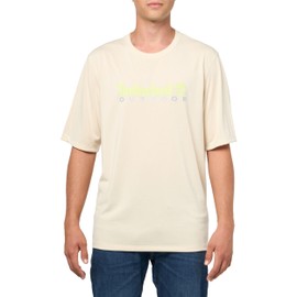Timberland Men's Anti-UV Outdoor Graphic Tee, Angora, X-Large