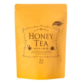 Oshi Saryo Honey Tea Bag, 0.07 oz (2 g) x 25 Packs, Made in Japan, Honey Tea, Tea Pack