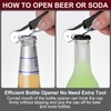 Uaorexplo Manual Wine Opener, Foldable Server Wine Key, Double Hinged