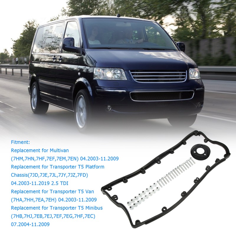 34pcs Valve Rocker Cover Gasket Bolts Set 070103469A Replacement for
