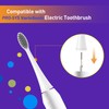 Toothbrush Heads Replacement Compatible with PRO-SYS VarioSonic V200M Electronic Toothbrush,