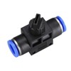 sourcing map 12mm OD Pneumatic Air Flow Control Valve with