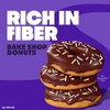 Quest Nutrition Bake Shop, Chocolate Frosted Donuts, 14g Protein, Less