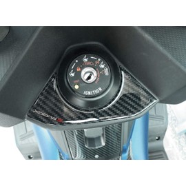 labelbike - 3D Resin Stickers for Decoration and Protection of Motorcycle Ignition Key Area Compatible with KYMCO XCITING S 400 2018-2021