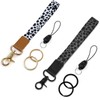 SMLBJUTE 2 Pack Wrist Lanyard for Keys, Keychain Wristlet, Wrist