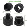 4pcs Mic Thread Adapter (3/8 Female to 5/8 Male,1/4 Female