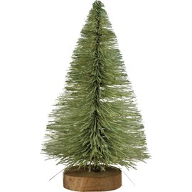 Primitives by Kathy Set of 3 Bottle Brush Christmas Trees