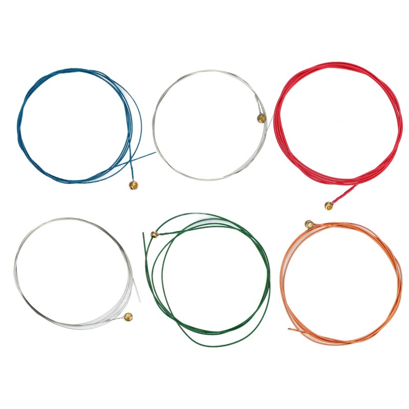 6PCS Guitar String Musical Instrument Accessory Acoustic Guitar String Replacement