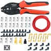 ENGINEMAN Spark Plug Wire Crimping Tool Kit, Ratchet Spark Plug