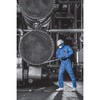 Uvex 5/6 Air Chemical Protective Suit - Blue Disposable Jumpsuit