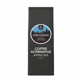 Cafe Capomo Herbal Coffee Alternative, Caffeine & Acid Free, Classic Dark Roast, 3 oz. From Tattva’s Herbs