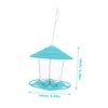 BESPORTBLE Hanging Bird Feeder Bird Feeders for Wild Birds Parrot