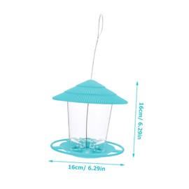 BESPORTBLE Hanging Bird Feeder Bird Feeders for Wild Birds Parrot Feeder Easy Refill and Clean Bird Feeding Device