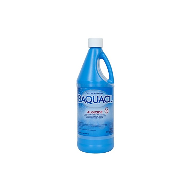 Baquacil 84326 Algicide Swimming Pool Algaecide Cleanser, 1 qt