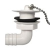 Drain Valve 3/4 Inch White 90° Loose