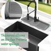 Tap Protector & Drip Mat Grey, Tap Splash Guard, Tap