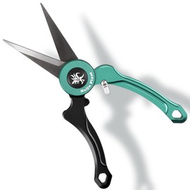 Kaiju Plant Kaiju Scissor (Leaf), Spit and Cut Gardening Scissors, Titanium Coating, Agave, Tubber, Succulent, Cactus