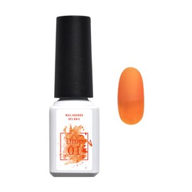 Drop Color Gel Cosmetics 280 Colors to Choose from "self" Gel Nail Pearl Glitter Shell Color Gel Popular Self Gel Nail Easy Cute (Drop [01], 0.2 oz (5g)