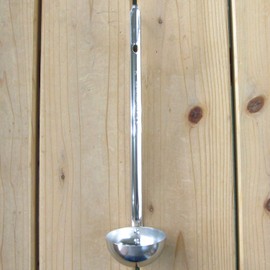 Nagao 50050 Ladle Soup Ladle, 1.7 fl oz (50 cc), SUS304, Commercial Use, Made in Japan