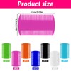 JIYIN 14PCS Flea Combs Double-Sided Fine Tooth Combs, Plastic Lice