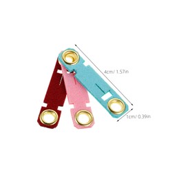 BUGUUYO 6pcs Parrot Foot Rings Comfortable Bird Leg Bands for Training Small Birds and Parakeets Durable and Safe Design for Enhanced Bonding and Interaction