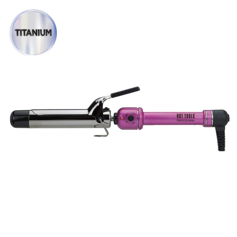 Hot Tools Professional Fast Heat Up Titanium Curling Iron/Wand, 1
