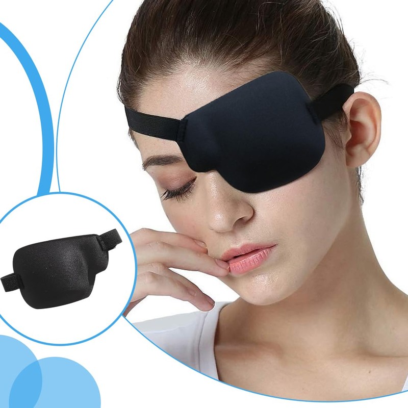 XUKZIMA 1 Pcs 3D Eye Patches for Right Adults Adjustable