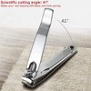 Heavy Duty Nail Clippers for Thick Nails, Stainless Steel Fingernail