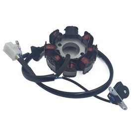 ERRIPA Ignition Stator Magneto - 8 Coil 5 Wire Replacement for GY6 50CC 60CC 80CC ATV and TAOTAO 150CC Scooter
