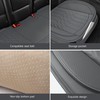 Microfiber Leather Car Seat Cover Full Set, Includes Front &
