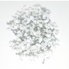 JBSTK Cable Clips 6 mm Square White Pack of 100