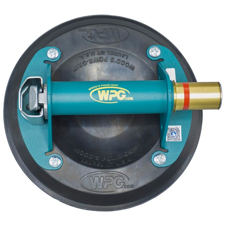 Wood's Powr Grip Professional Flat Vacuum Cup - 8" Metal