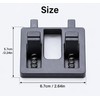 Clamp Wire Holder for Electronics Repair - Dual Spring-Loaded Clips