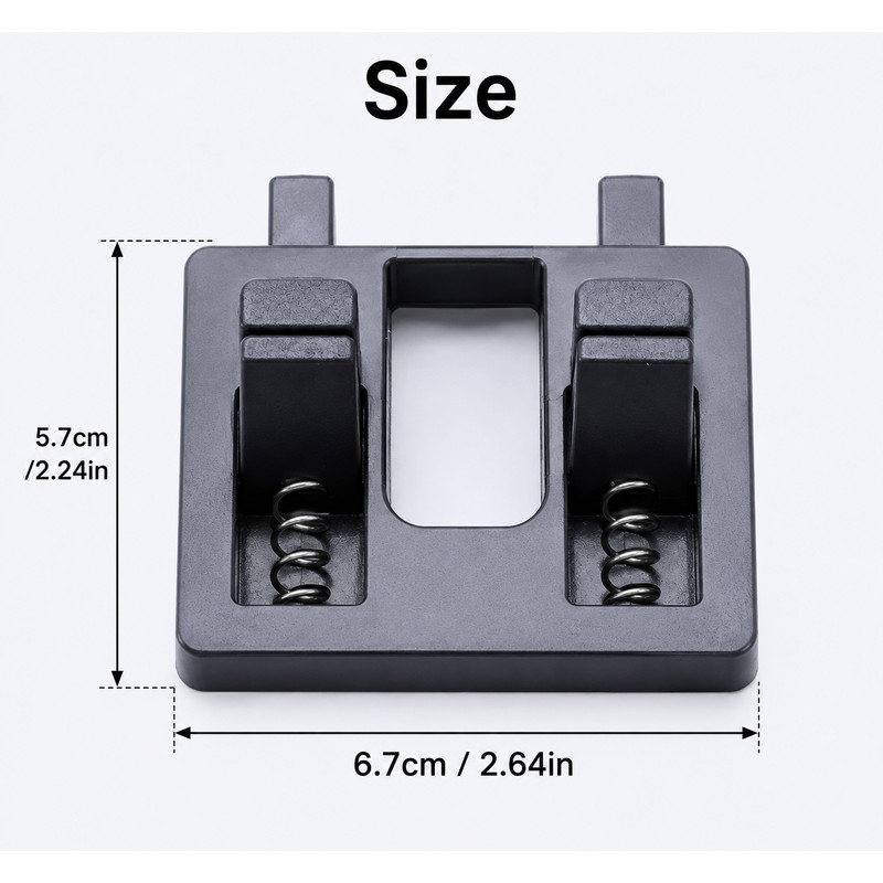 Clamp Wire Holder for Electronics Repair - Dual Spring-Loaded Clips