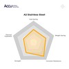 Accu - M3 x 10mm Socket Countersunk Screws (ISO 10642)