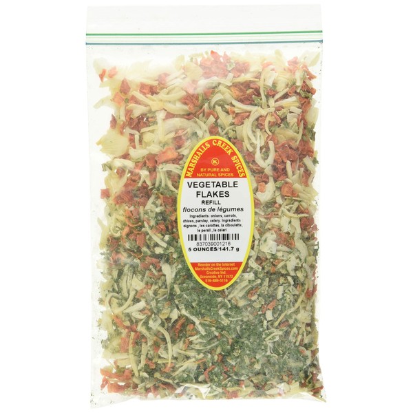 Marshall’s Creek Spices Vegetable Flakes Refill, 4 Ounce