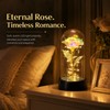 Eternal Rose Gift for Her – Acrylic Rose Display with