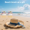 Lyreh Beach Sand Removal Brush, Quick Dry & Reusable Sand
