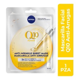 BDF México Nivea Q10 Power Mascarilla Facial Nivea Antiarrugas Q10 - 1 Pieza                                                                          